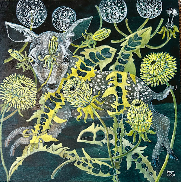 Dandelion Whispers by Lynn Sisler