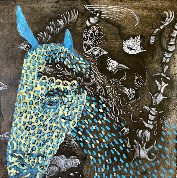 Companion piece to Born of Stardust and Fireflies by Lynn Sisler, Image 1.