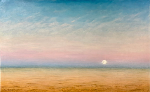 Sahara Moonrise by Theresa Cooper