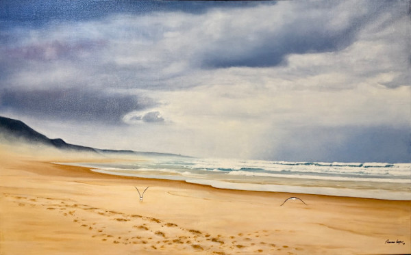 Blue Horizon Bay by Theresa Cooper