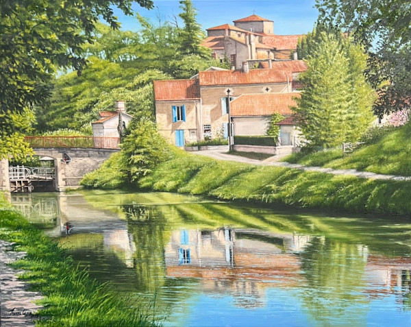 Le Mas D' Agenais, Summer of 2024 by Theresa Cooper, Image 1.