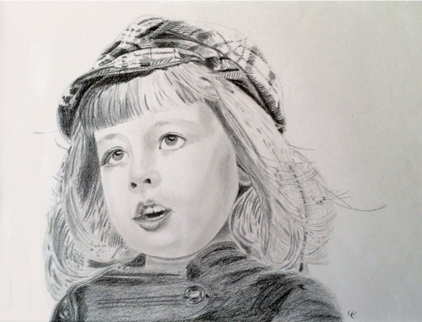 A menina by Carla Caroça