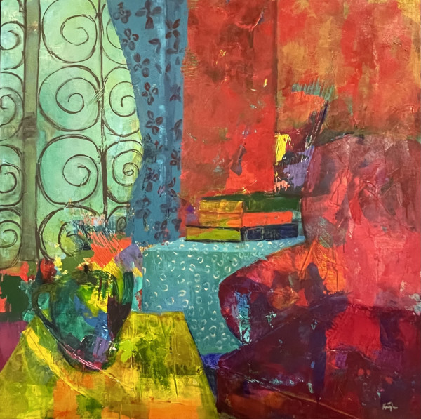 Tea and books by Karen Tyler