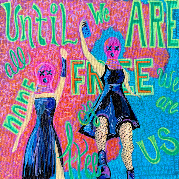 Fists of Freedom by Jen Haefeli, Image 1.