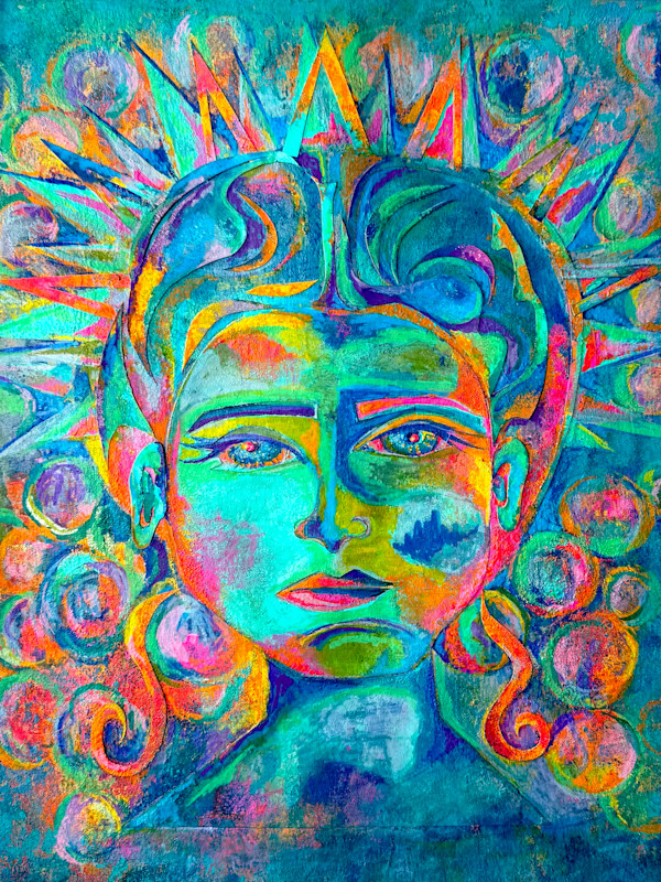 The Queen of Freedom's Golden Door by Jen Haefeli