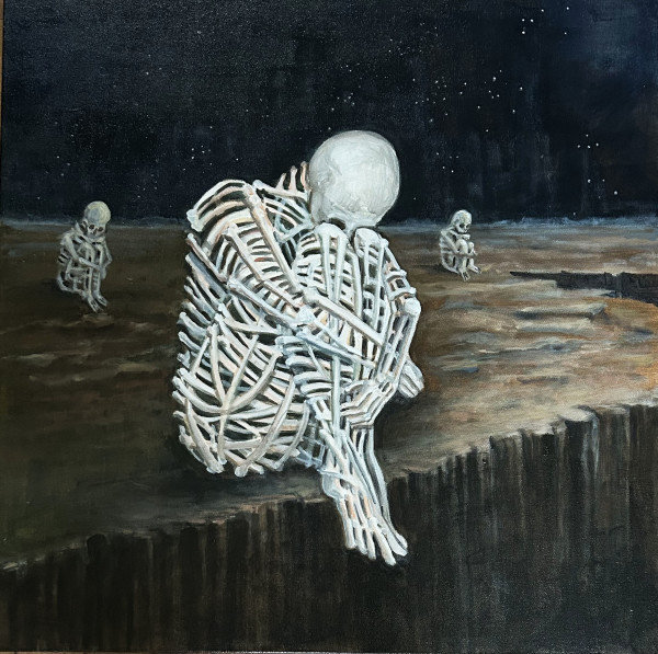 Bones of Reflection - No. 03 by CIndy Miller
