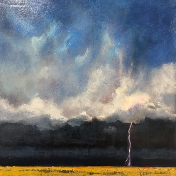Lightening on the Plains by CIndy Miller