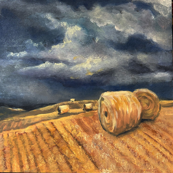Hay Bales by CIndy Miller
