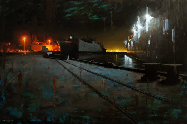 Shipyard Nocturnal by David Andrew Nishita Cheifetz