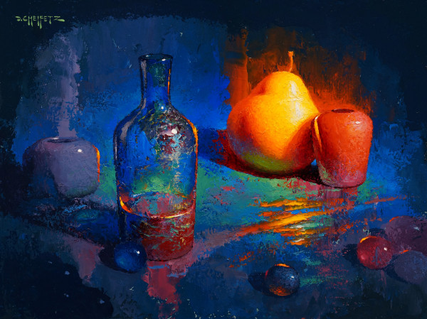 The Orange Pear by David Andrew Nishita Cheifetz