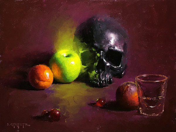 Black Skull (Workshop Demonstration) by David Andrew Nishita Cheifetz