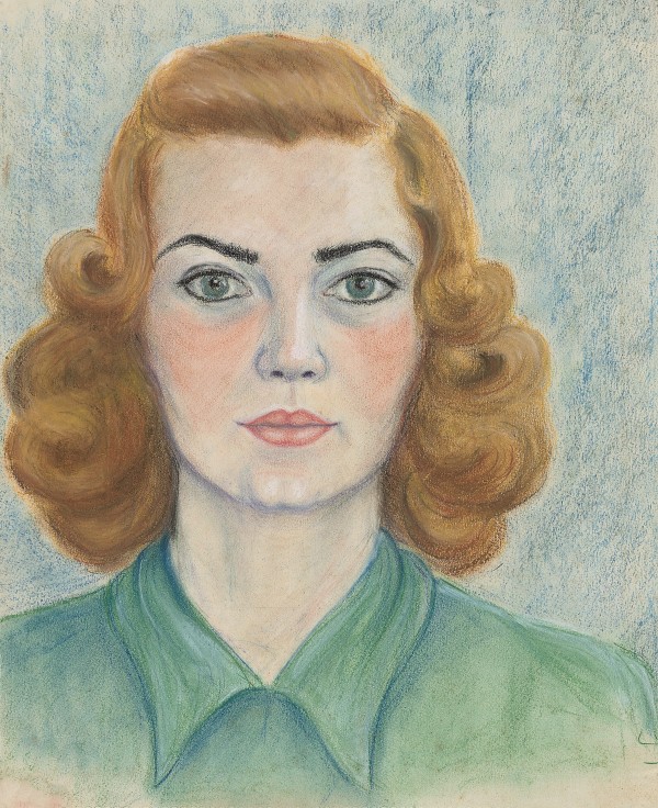 Self Portrait, 1959 by Margaret Dunham-Griggs