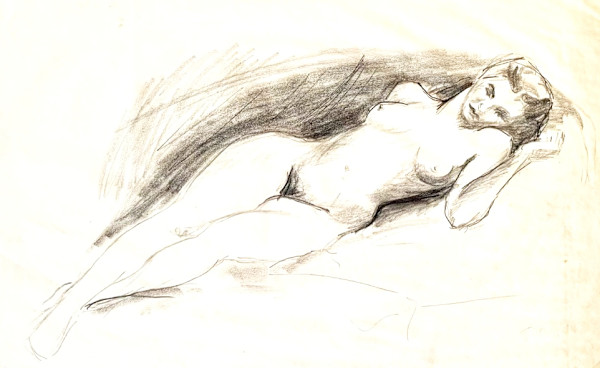 Nude #2, No. 51 original by Margaret Dunham-Griggs