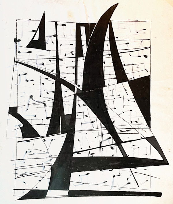 The Yacht Race, No. 79 original by Margaret Dunham-Griggs