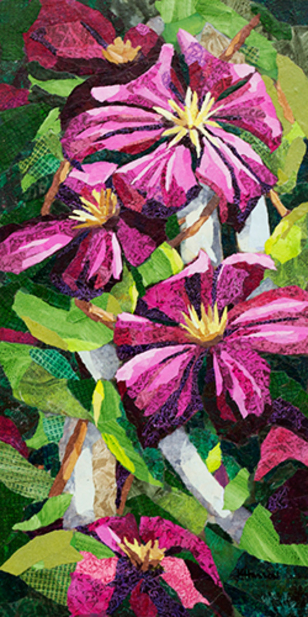 Climbing Clematis by Krista Hasson