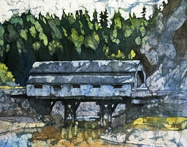 St. Martins Covered Bridge by Krista Hasson