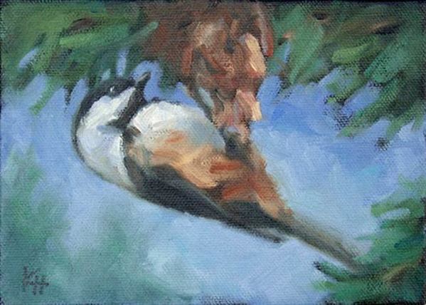 Chickadee 8 by Krista Hasson, Image 1.