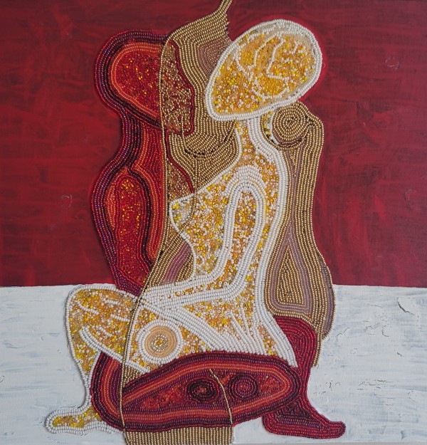 Gilded Ecounter by Shayee Arts & Gallery