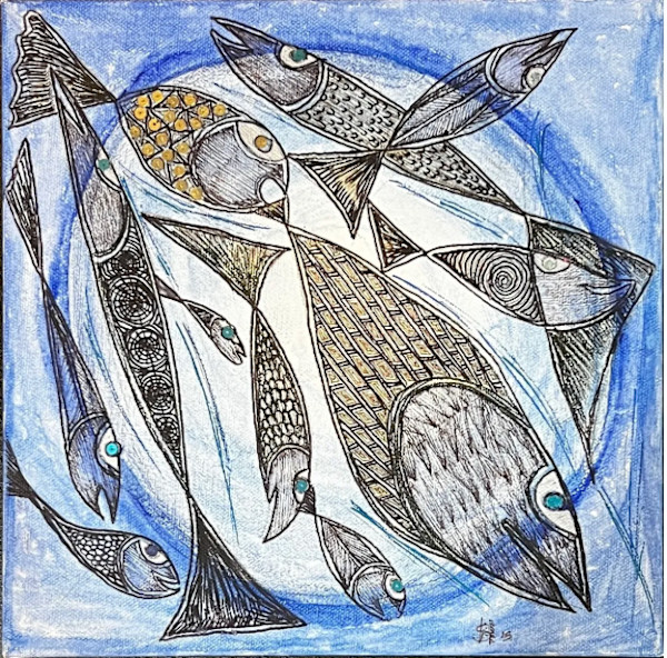 FISH FRENZY by Shayee Arts