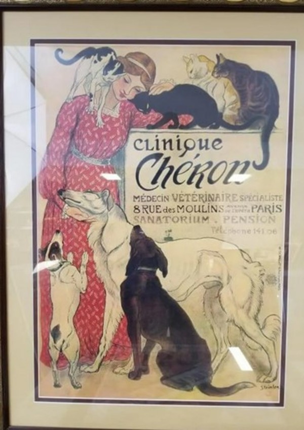 Clinique Chéron by Steinlen