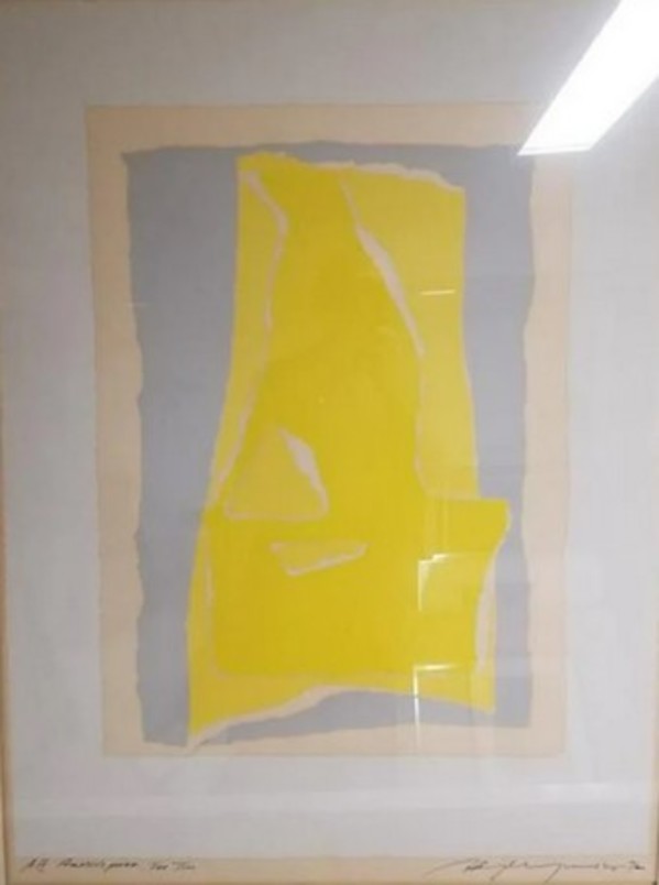 A IV (Yellow) by Adja Yunkers