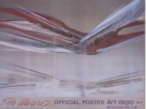 Art Expo Official poster by Elba Alvarez