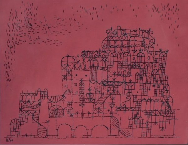 Maison de l opera bouffe by Paul Klee