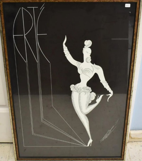 Ballet dancer by Erte