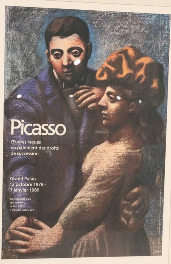 La danse villageoise / Œuvres reçues en paiement de droits Grand Palais exhib poster by Pablo Picasso