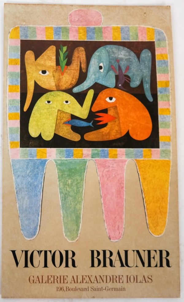 Galerie Alexandre Iolas poster by Victor Brauner