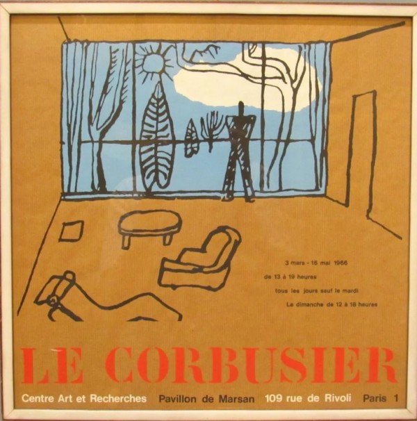 Centre Art et Recherches poster by Le Corbusier