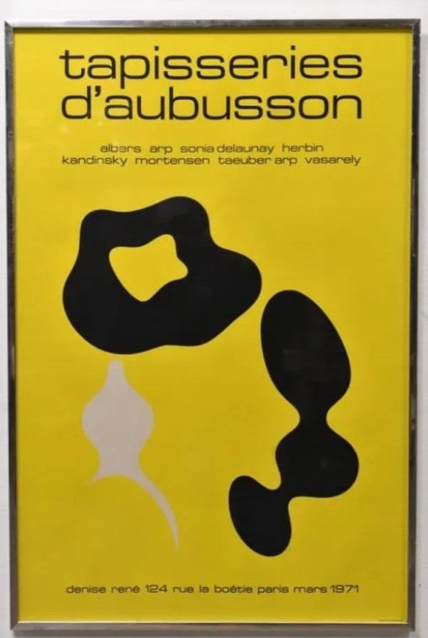NADIR (Tapisseries d'Aubusson poster) by Jean (Hans) Arp