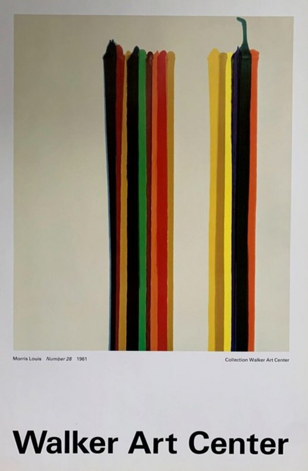 Number 28, Walker Art Center Poster by Morris Louis