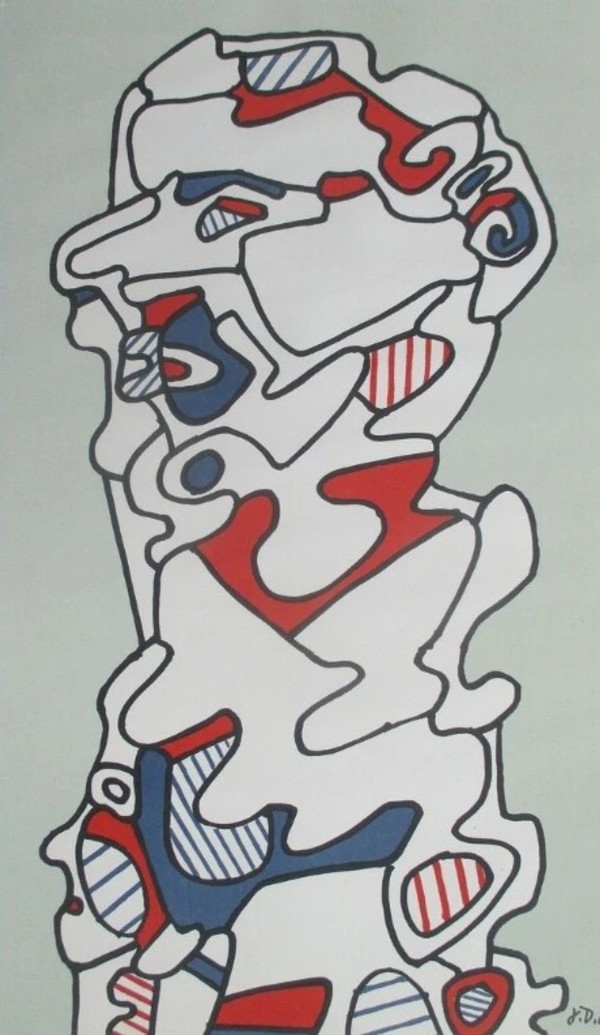 L'homme by Jean Dubuffet