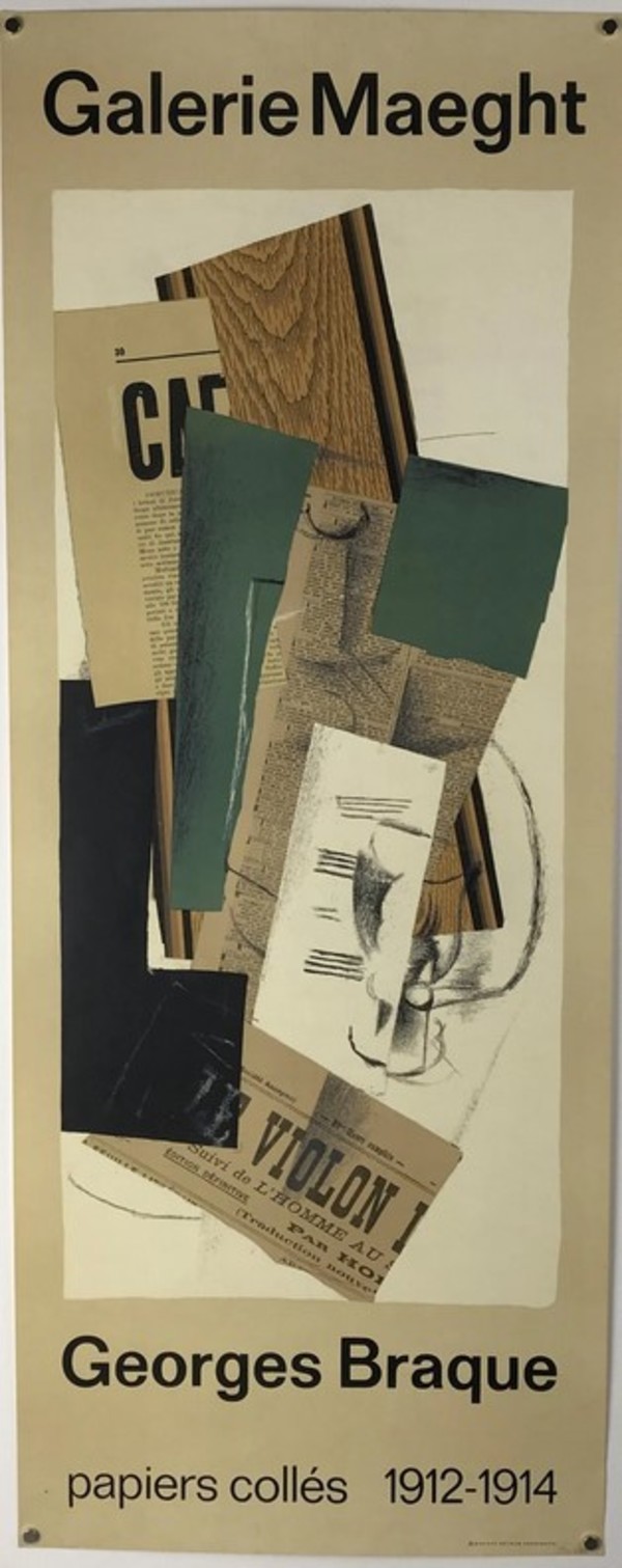 Galerie Maeght Papiers collés by Georges Braque