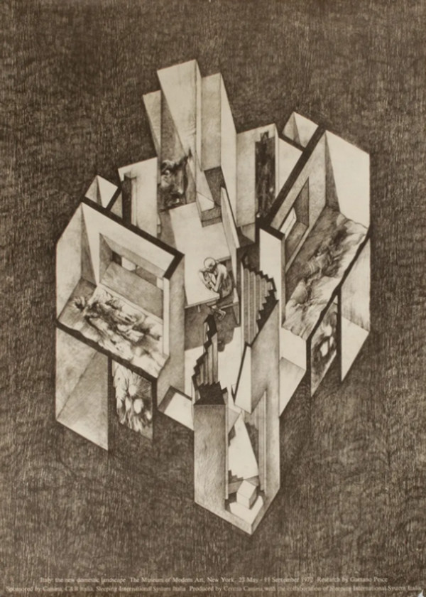 Poster, The new domestic landscape (MOMA) by Gaetano Pesce