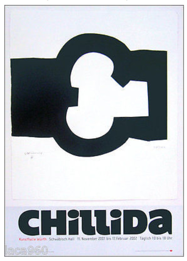 Kunsthalle Würthposter by Eduardo Chillida