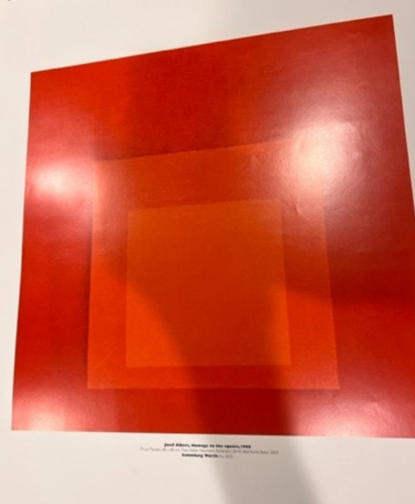Homage to the square Sammlung Worth Poster by Josef Albers