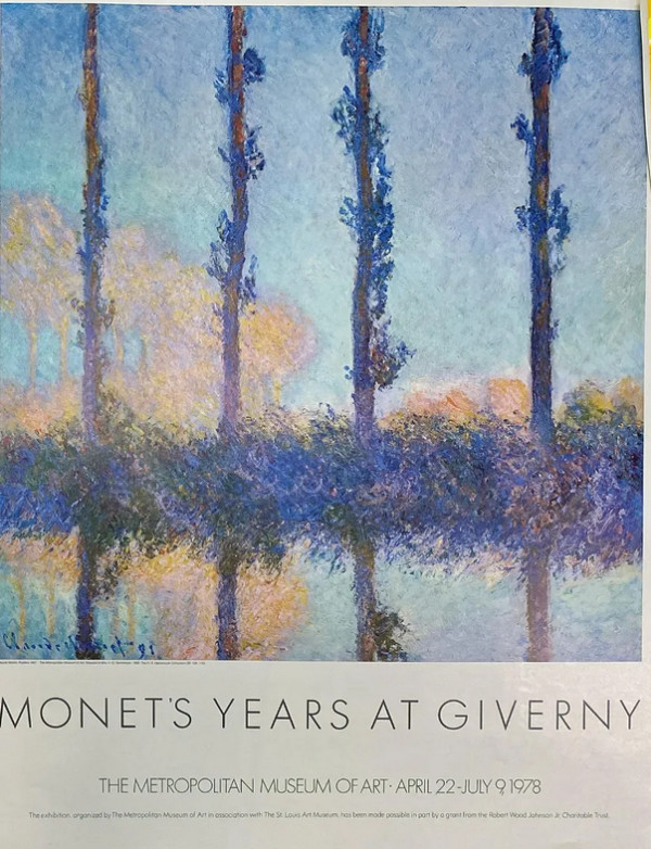Monet's Years at Giverny posterGiverny Poster by Claude Monet