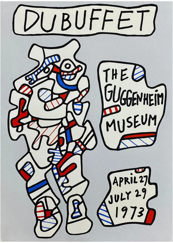 Guggenheim Museum 1973 by Jean Dubuffet