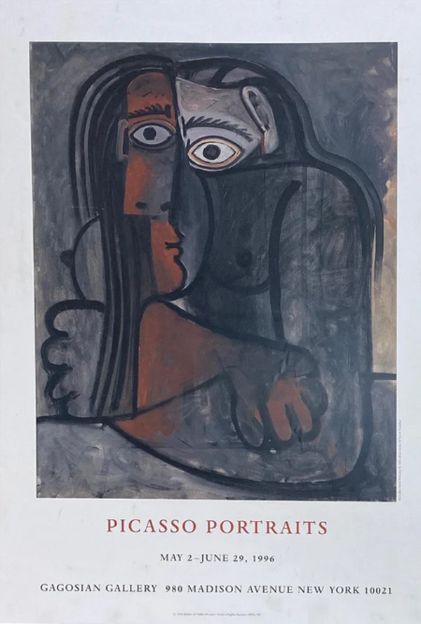 Femme aux bras croisés; Portraits Gagossian Gallery 1996 by Pablo Picasso