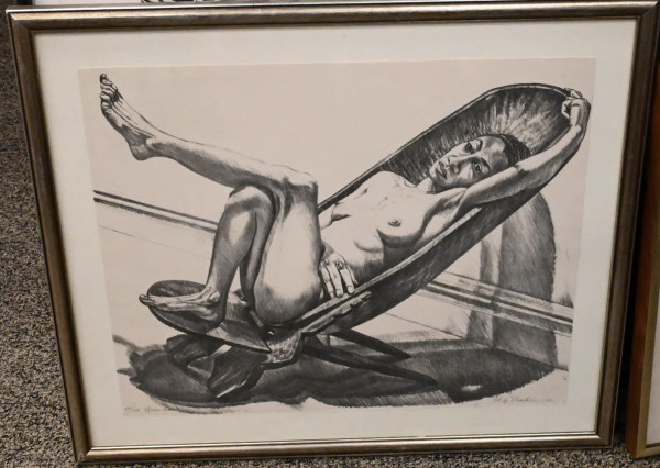African Chair by Philip Pearlstein