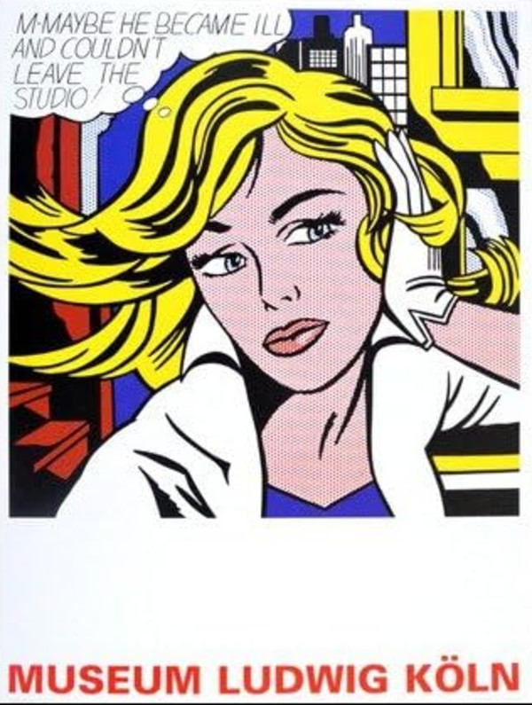 M-Maybe - Museum Ludwig Köln by Roy Lichtenstein