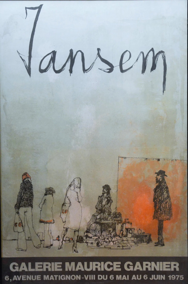 Jansen Galerie Maurice Garnier 1975 by Jean Jansen