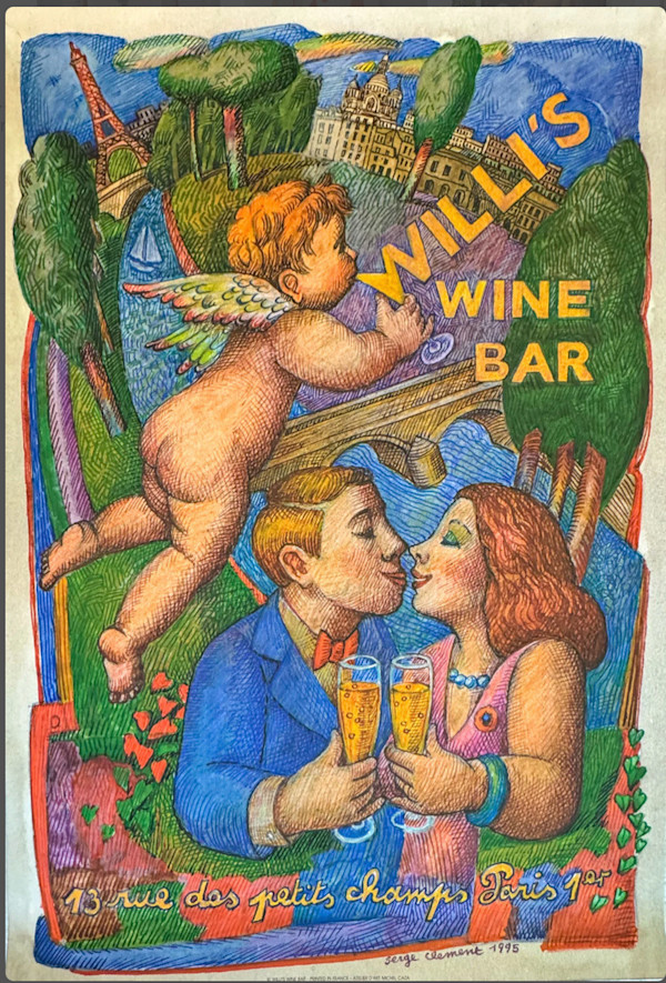 Willi's wine bar 1995 by Serge Clement