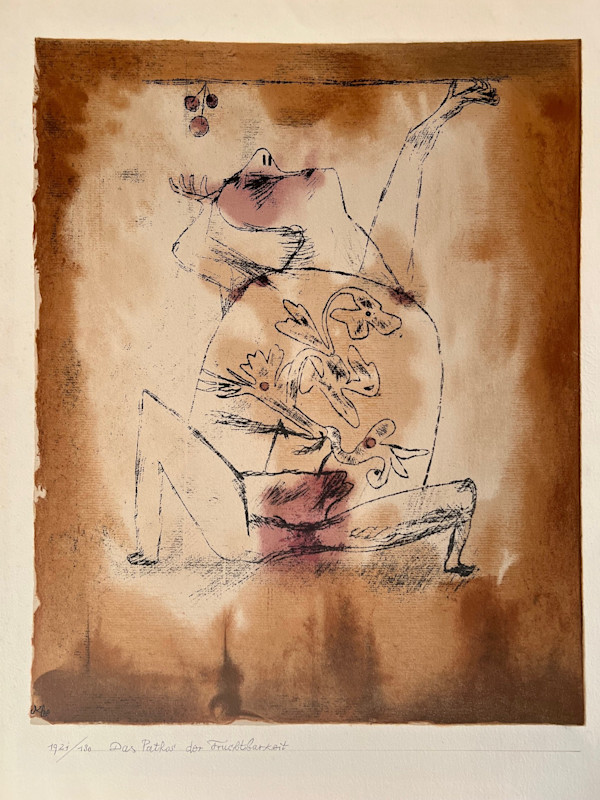 Das Pathos der Fruchtbarkeit by Paul Klee