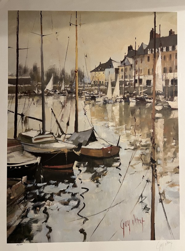 Vue du port by Guy Desert