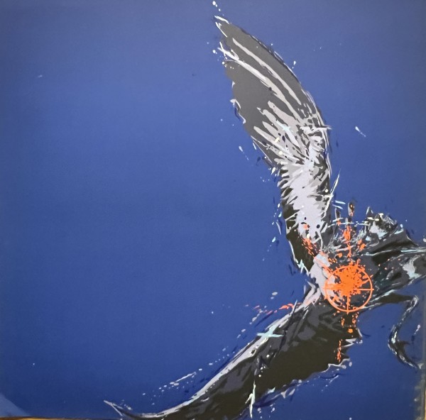 Oiseau cible by Gérard Le Cloarec