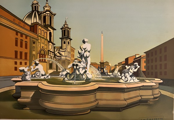 Roma - Piazza Navona by Georges Rohner
