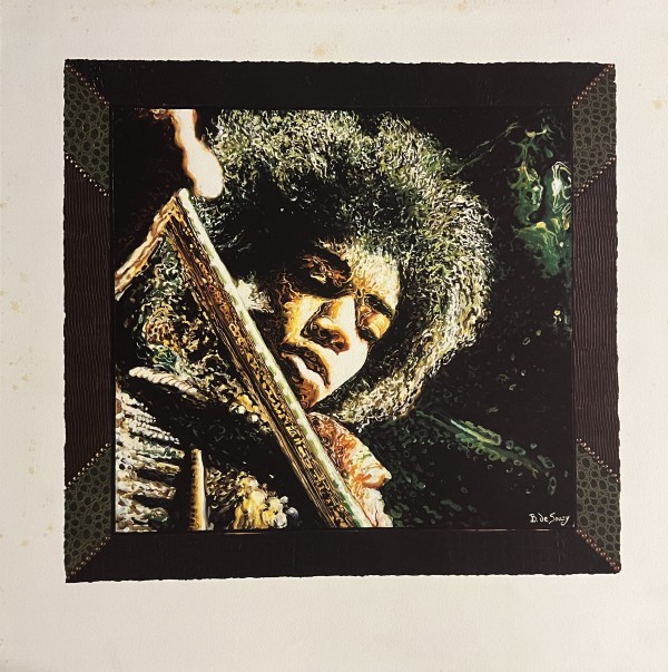 Jimi Hendrix by Bernard De Souzy